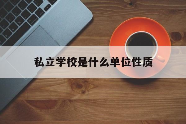 私立学校是什么单位性质(私立学校属于什么性质单位)