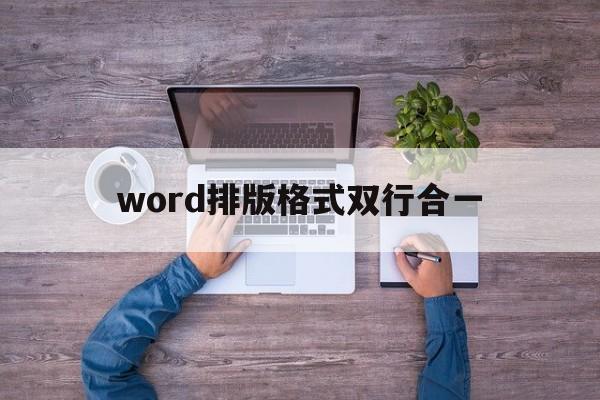 word排版格式双行合一(word中怎么设置双行合一效果)