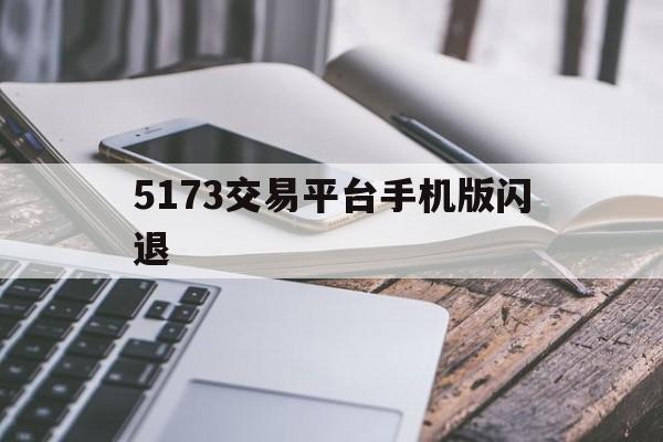 5173交易平台手机版闪退(5173交易平台手机版闪退怎么回事)