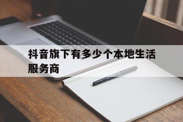 关于抖音旗下有多少个本地生活服务商的信息