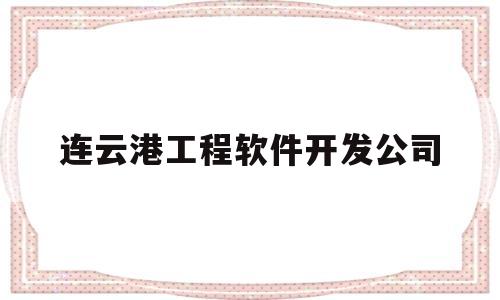 连云港工程软件开发公司(连云港大诺软件科技有限公司)