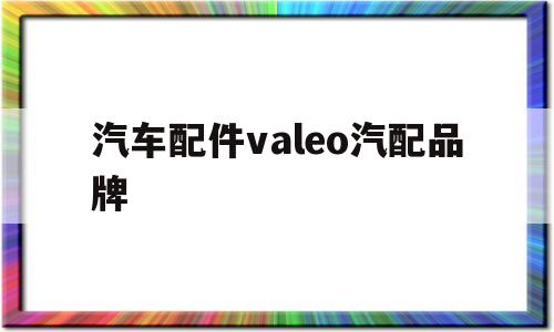 汽车配件valeo汽配品牌(浙江安迈普汽车零部件有限公司)