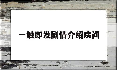 一触即发剧情介绍房间的简单介绍