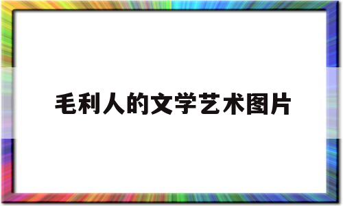 毛利人的文学艺术图片(毛利人的文学艺术图片及介绍)