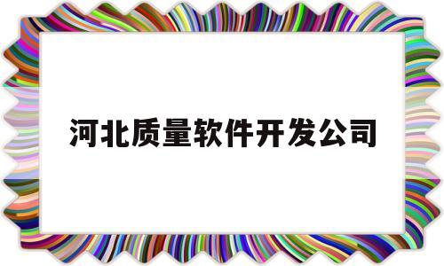 河北质量软件开发公司(河北质量软件开发公司排名)