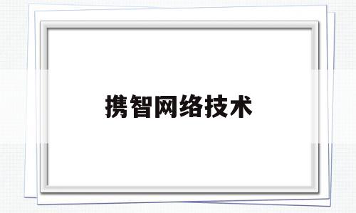 携智网络技术(广州携智信息科技有限公司)