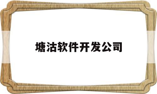 塘沽软件开发公司(天津软件公司集中在哪)