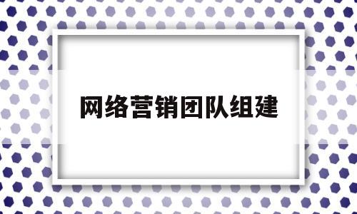 网络营销团队组建(网络营销团队组建方案)