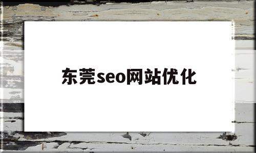 东莞seo网站优化(东莞seo网站优化公司)