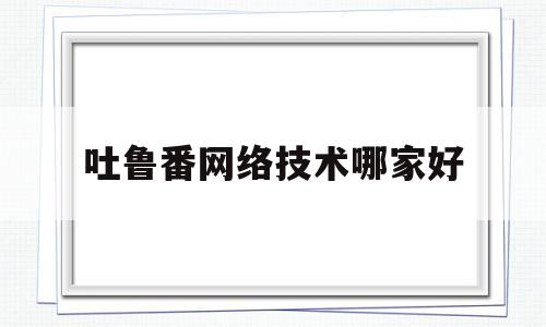 吐鲁番网络技术哪家好(吐鲁番网吧全关了?)