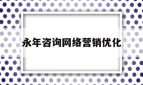 永年咨询网络营销优化(网络营销咨询公司)