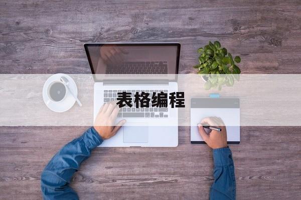 表格编程(表格编程技术)