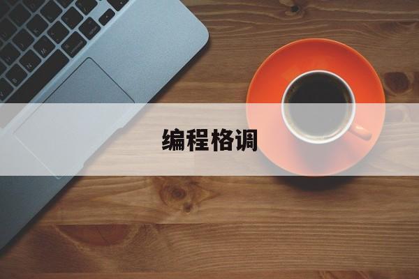 编程格调(编程调试是在哪个阶段)