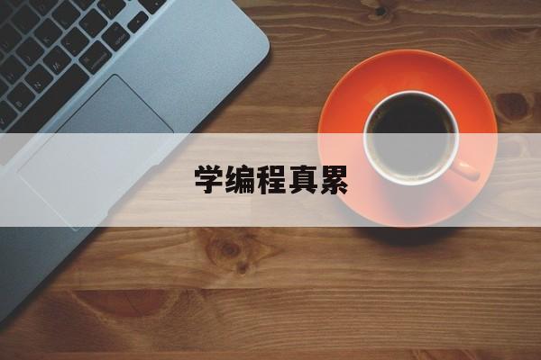 学编程真累(学编程感觉好难)