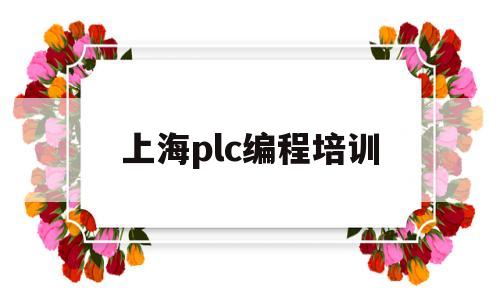 上海plc编程培训(上海plc编程培训后有证吗)