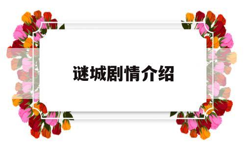 谜城剧情介绍(谜城电影剧情简介)