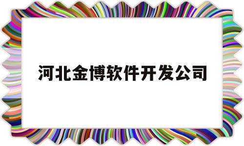 河北金博软件开发公司(金博软件有限公司)