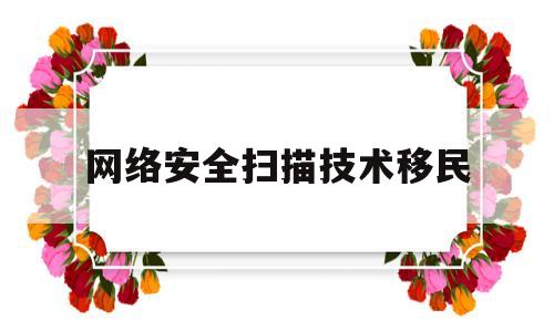 网络安全扫描技术移民(网络安全扫描软件)