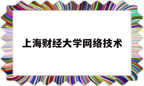 上海财经大学网络技术(上海财经大学网络服务)